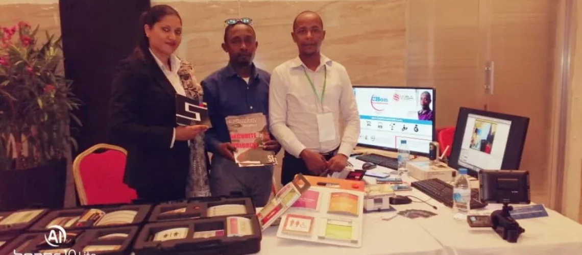 Azhar Bacar a la premire edition du salon du numérique